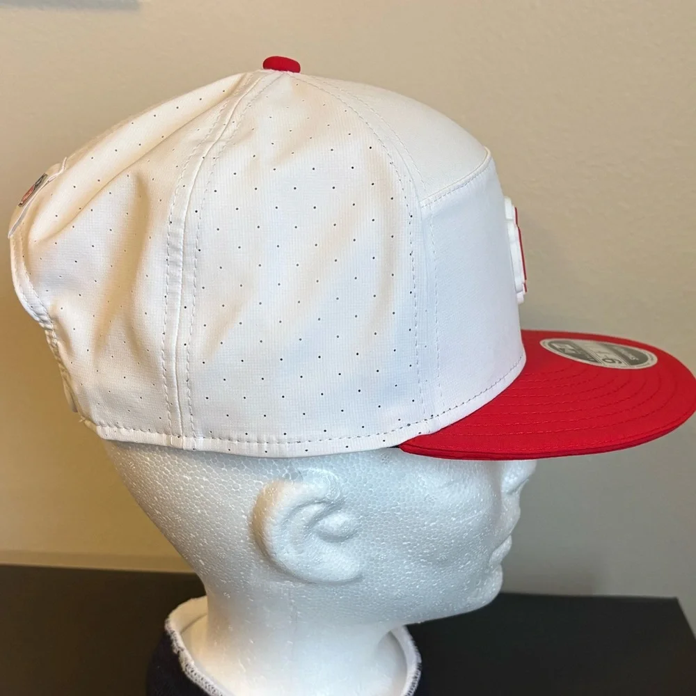 New Era KC Chiefs On-Field sideline SnapBack cap. 9Fifty split panel - Picture 3 of 8